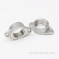 CNC machine investment casting stainless steel flanges